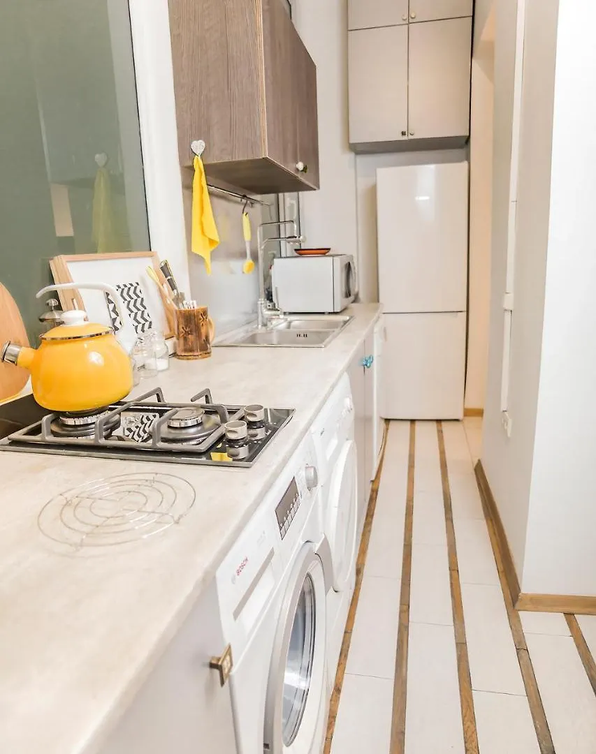 Tbilisi Center 2 Bd 80Sq With Balcony And High Ceiling Lägenhet